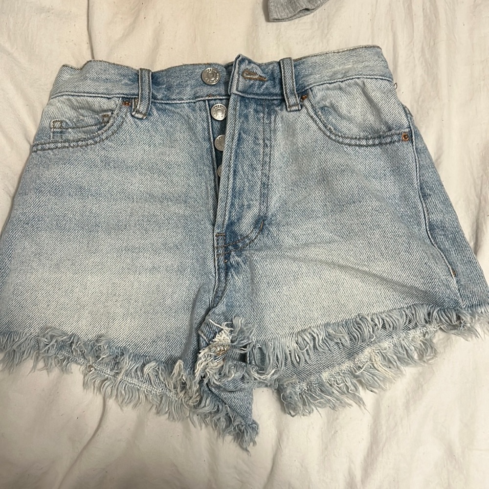 High rise pacsun jean shorts